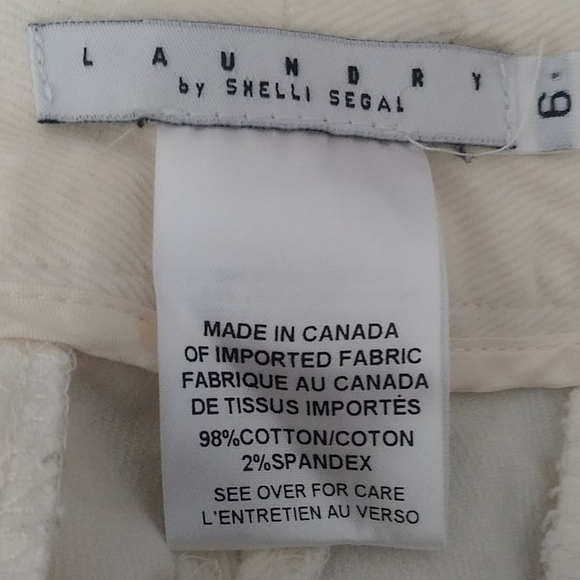 Laundry by Shelli Regal Cream Boot Cut Crods- Call outs on this item - Picture 9 of 12